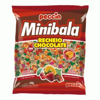 Comprar o produto de Minibala Recheada Chocolate Peccin  em Alimentos e Bebidas em Jundiaí, SP por Solutudo