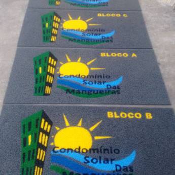 Comprar o produto de capachos personalizados em Para Todos em Balneário Camboriú, SC por Solutudo