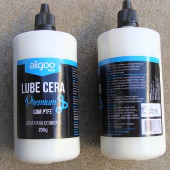 Comprar o produto de OLEO CERA LUBRIFICANTE PARA CORRENTE 200GR PREMIUM ALGOO em Ferramentas em Bauru, SP por Solutudo
