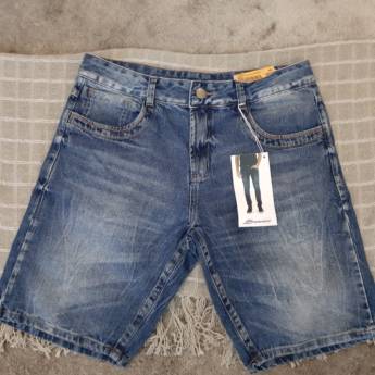 Comprar o produto de Bermuda jeans Sawary em Moda Masculina em Bauru, SP por Solutudo