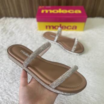 Comprar o produto de Papete Moleca feminina adulta  em Calçados Femininos em Uberlândia, MG por Solutudo