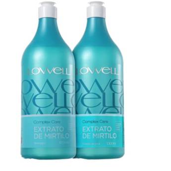 Comprar o produto de Kit Lowell Complex Care Mirtilo Salon (2 Produtos) em Lowell Profissional  em Jundiaí, SP por Solutudo