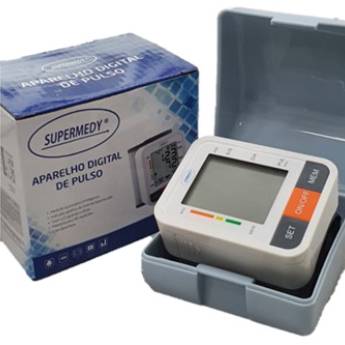Comprar o produto de Aparelho Monitor Pressão de Pulso Supermedy digital em Medidores de Pressão em Jundiaí, SP por Solutudo