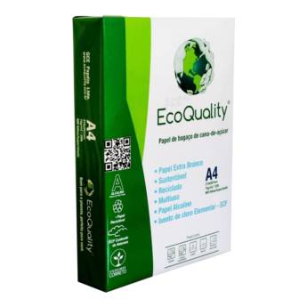 Comprar o produto de Sulfite Ecoquality A4 em Cadernos e Papéis em Jundiaí, SP por Solutudo