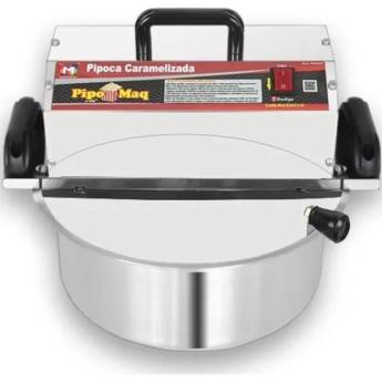 Comprar o produto de Pipoqueira Profissional Elétrica, Modelo PM 150 GR - 220 V (Nova) em Máquinas Pipoqueiras em São Paulo, SP por Solutudo