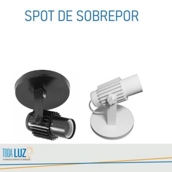 Comprar o produto de Spot de Sobrepor em Iluminação pela empresa Toda Luz Materiais Elétricos e Iluminação em Atibaia, SP por Solutudo