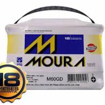 Comprar o produto de Bateria Moura 60 ah em Baterias Automotivas pela empresa Baterauto Baterias em Mineiros, GO por Solutudo