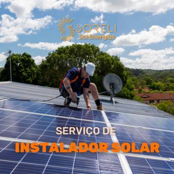 Comprar o produto de Serviço de Instalador Solar em Instalação solar em Foz do Iguaçu, PR por Solutudo