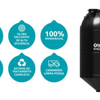 Comprar o produto de BIODIGESTOR TECNIPAR em Materiais Hidráulicos em Botucatu, SP por Solutudo
