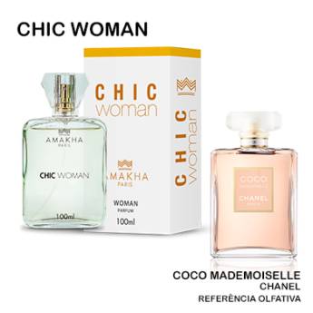 Comprar o produto de Perfume Chic Woman 100ml em Perfumarias - Cosméticos em Jundiaí, SP por Solutudo