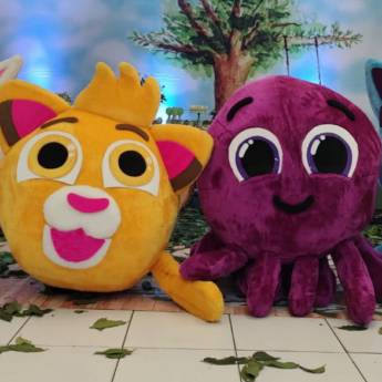 Comprar o produto de Personagem vivo bolofofos  em Festas e Eventos pela empresa Tutitu Animações em Belo Horizonte, MG por Solutudo