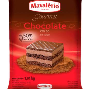 Comprar o produto de CHOCOLATE EM PÓ 50% DE CACAU MAVALÉRIO em Confeitaria em Jundiaí, SP por Solutudo