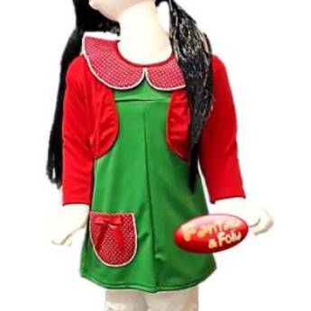 Comprar o produto de 2844 - Vestido Menina da Vila baby (2 e 3) em Fantasia Bebê Feminina em Tietê, SP por Solutudo