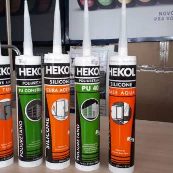 Comprar o produto de HEKOL SILICONE POLIURETANO em Material Básico em Boituva, SP por Solutudo