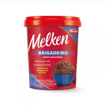Comprar o produto de Brigadeiro sabor Chocolate Melken 1,010 kg em Confeitaria em Jundiaí, SP por Solutudo