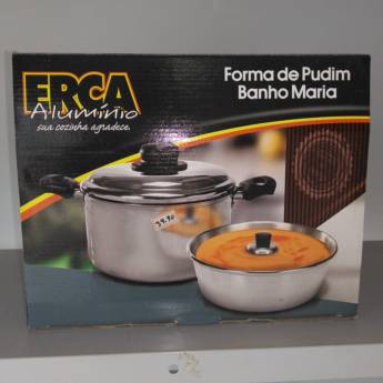 Comprar o produto de Forma de pudim em Cozinha em Santa Cruz do Rio Pardo, SP por Solutudo