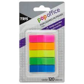 Comprar o produto de Marcador de página pop office Tris em Papelarias em Jundiaí, SP por Solutudo