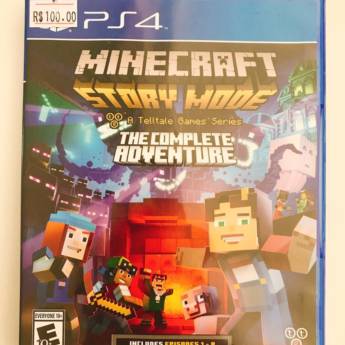 Comprar o produto de Minecraft The complete Adventure - Jogo para PS4 em Playstation em Mineiros, GO por Solutudo