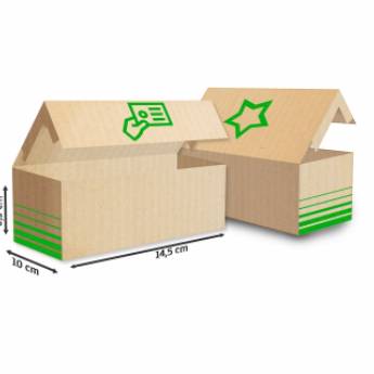 Comprar o produto de CAIXAS PARA CARTÃO PERSONALIZADA PARA E-COMMERCE em Embalagens em São José do Rio Preto, SP por Solutudo