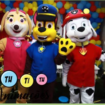 Comprar o produto de Mascote para Festa Infantil - Diversão Garantida com Tutitu Animações em Artigos para Festas pela empresa Tutitu Animações em Belo Horizonte, MG por Solutudo