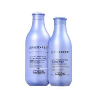 Comprar o produto de Kit L'Oréal Professionnel Serie Expert Blondifier Cool Duo (2 Produtos) em L'Oreal PROFESSIONNEL em Jundiaí, SP por Solutudo