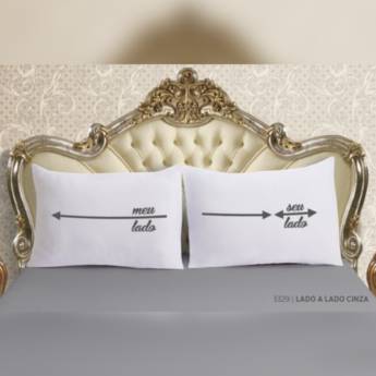 Comprar o produto de Par de Fronhas Casal Divertida em Cama, Mesa e Banho em Osasco, SP por Solutudo