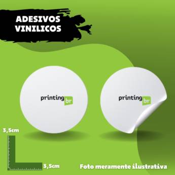 Comprar o produto de Adesivos vinilicos 3,5cm  em Adesivos - Takeone	 em Atibaia, SP por Solutudo