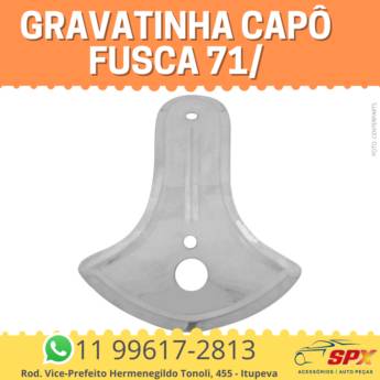 Comprar o produto de Gravatinha Capô Fusca 71/ em Fusca pela empresa Spx Acessórios e Autopeças em Itupeva, SP por Solutudo