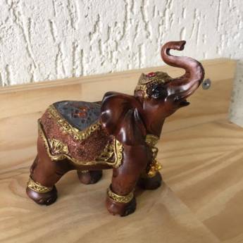Comprar o produto de Elefante Resina em Decoração em São Carlos, SP por Solutudo