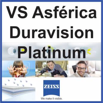 Comprar o produto de Lente Convencional Asférica DuraVision Platinum Zeiss  em Outros em Bauru, SP por Solutudo