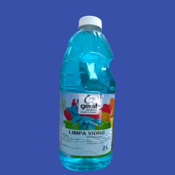 Comprar o produto de Limpa Vidro 2lts Geral Química  em Produtos de Limpeza em Jundiaí, SP por Solutudo