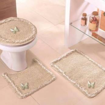 Comprar o produto de Jogo de banheiro Miriam Delicato em Tapete de Banheiro em Osasco, SP por Solutudo