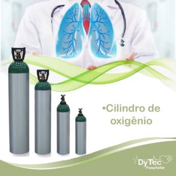 Comprar o produto de Cilindro de Oxigênio Medicinal em Concentradores de Oxigênio pela empresa Cirúrgica DyTec - Comércio e Manutenção em Equipamentos Médicos Hospitalares em Jundiaí, SP por Solutudo