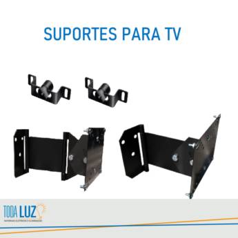 Comprar produto Suportes para TV em Materiais Elétricos pela empresa Toda Luz Materiais Elétricos e Iluminação em Atibaia, SP
