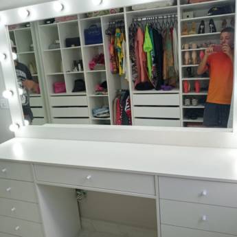 Comprar o produto de Penteadeira Camarim Majestosa - Bauru em Penteadeiras em Bauru, SP por Solutudo