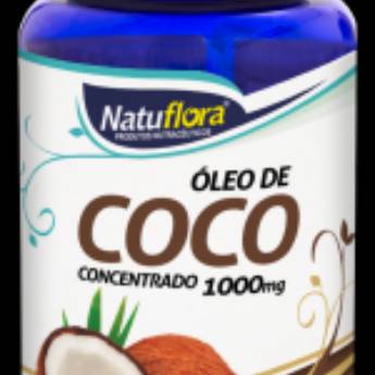 Comprar o produto de NATUFLORA + OLEO DE COCO - 1000MG - 60 CAPSULAS em Ácidos Graxos em Aracaju, SE por Solutudo