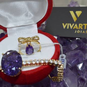 Comprar o produto de Pulseira e anel em Semijoias em Mineiros, GO por Solutudo