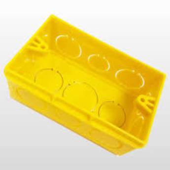 Comprar o produto de Caixinha Luz PVC 4x2 Amarela Fortlev em A Classificar em Americana, SP por Solutudo