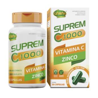 Comprar o produto de Vitamina C com Zinco em Vitaminas e Minerais em Foz do Iguaçu, PR por Solutudo