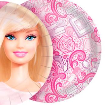 Comprar o produto de Prato Barbie Core  em Outros pela empresa Eloy Festas em Jundiaí, SP por Solutudo