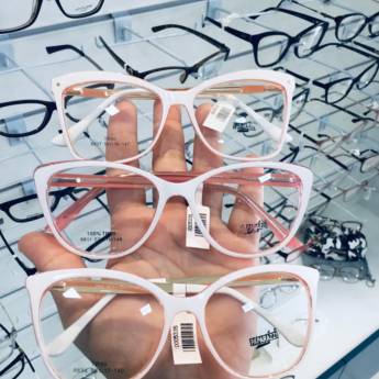 Comprar o produto de Armação Paparazzi na cor branca em Armações em Foz do Iguaçu, PR por Solutudo