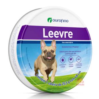 Comprar o produto de Coleira Antiparasitária Leevre 48cm - OUROFINO em Medicamentos em Bauru, SP por Solutudo