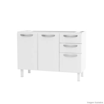 Comprar o produto de ARMÁRIO COZINHA COZIMAX NOVO APOLO 1,20 M AÇO em Armários em Jaboticabal, SP por Solutudo