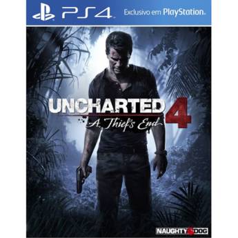 Comprar o produto de Uncharted 4: A Thief's End - PS4 (Usado) em Jogos Usados em Tietê, SP por Solutudo