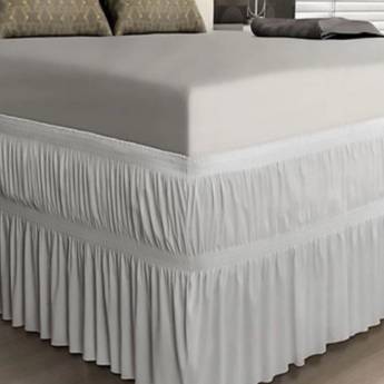 Comprar o produto de Saia Box Solteiro Adomes em Cama, Mesa e Banho em Osasco, SP por Solutudo