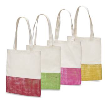 Comprar o produto de 14585 Sacola Ecológica em Algodão e Juta em Sacolas Personalizadas em São José do Rio Preto, SP por Solutudo