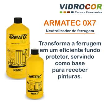 Comprar o produto de Armatec 0x7 Neutralizador de Ferrugem em Impermeabilizantes em Barra Bonita, SP por Solutudo