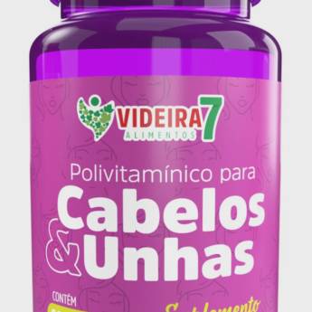 Comprar o produto de Vitamina Cabelos e Unhas em Vitaminas e Minerais pela empresa Viva Natural - Produtos Naturais em Foz do Iguaçu, PR por Solutudo
