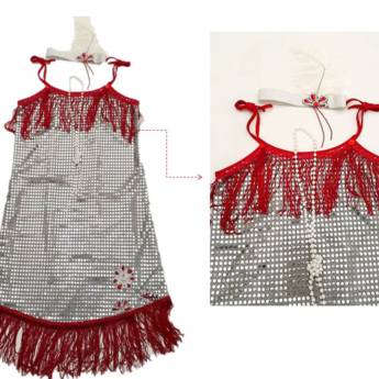 Comprar o produto de 2910 - Melindrosa adulto (tamanho 44) em Fantasia Adulto Feminina em Tietê, SP por Solutudo