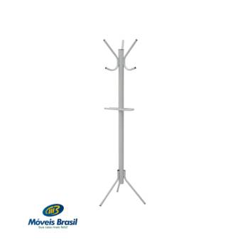 Comprar o produto de Cabideiro Villarte Tubular Branco em Cabideiros em Foz do Iguaçu, PR por Solutudo